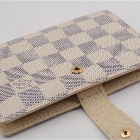 Authentic Louis Vuitton Damier Azur Agenda PM Day Planner Cover CA4028 - Picture 3 of 16